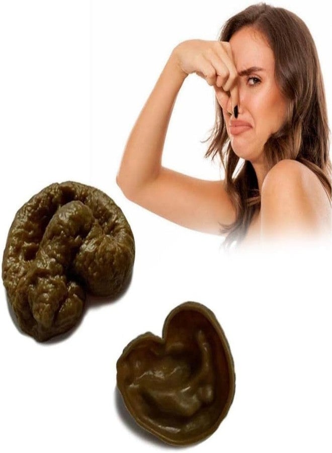Qintreesify Fake Poopy Toy, Brown Realistic Fake Poop, Novelty Floating Fake Poop Toys for April Fools' Day Prank, Poopy Games, Perfect Gag Gift - Image 4